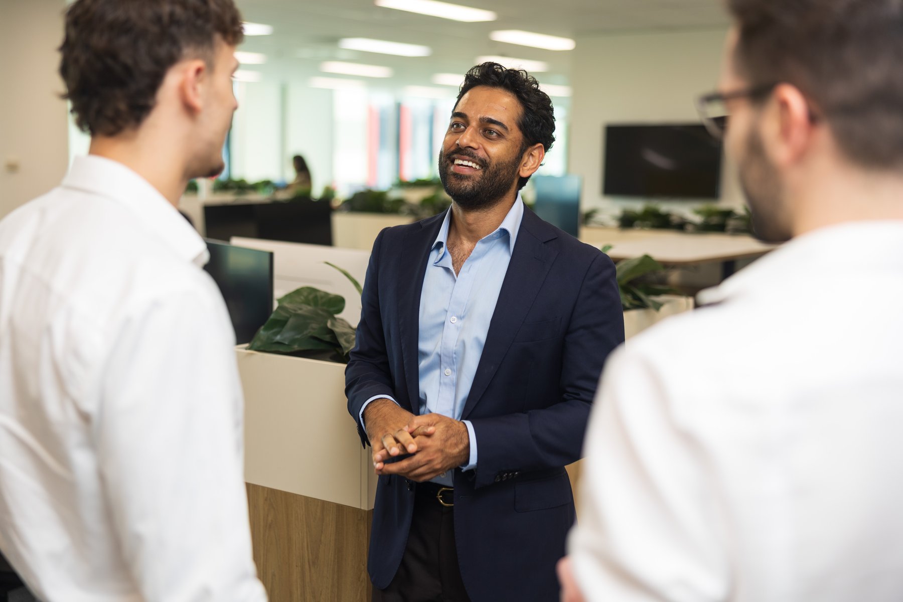 Rentnest team in conversation